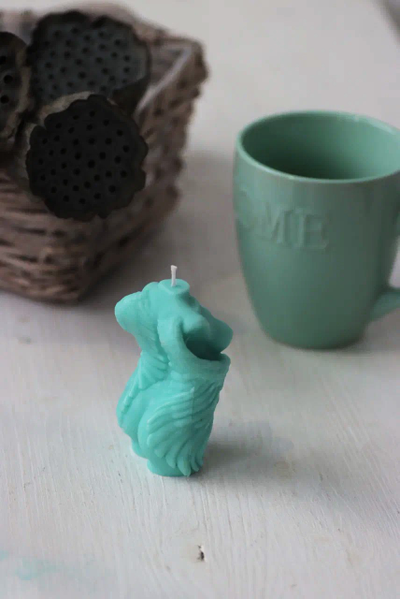 Свеча "Эльза" Бирюза