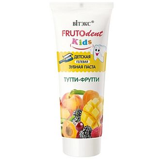 Витекс Frutodent Детская гелевая Зубная паста Тутти-Фрутти 65г