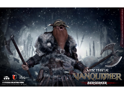 Викинг берсеркер - Коллекционная фигурка 1/6 VIKING VANQUISHER(Die-cast Alloy) BERSERKER (SE017) - COOMODEL