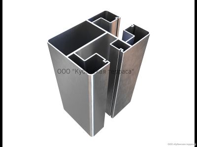 Столб заборный прямой 75/101