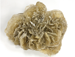 Гипс, "Гипсовая роза", крупный сросток кристаллов, Россия, Ставропольский край (75*70*38 мм, 165 г) №29341