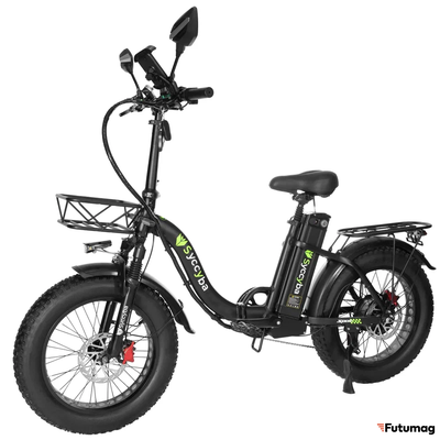 Электровелосипед SYCCYBA H2 (F11) 20AH черный