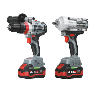 Аккумуляторный бесщеточный НАБОР 2в1 ProfiSet-2С18