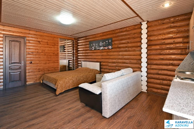 Гостевой дом №404 - номер-студия  с кухней у пляжа (первая линия)