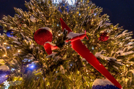 Самолеты из пластика (3Д печать). Оформление новогодней елки