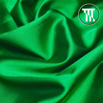 Атлас стрейч, цв. Зеленый