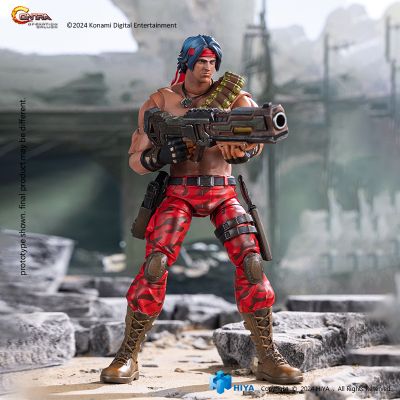 ПРЕДЗАКАЗ - Лэнс Бин (серия Contra) - Коллекционная фигурка 1/12 SCALE Contra Lance Bean (EBC0320) - HIYA Toys ?ЦЕНА: 6600 РУБ.?