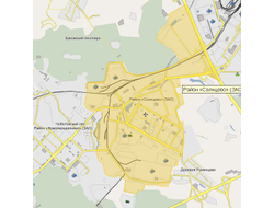 50-летия Октября, Авиаторов, Богданова, Главмосстроя, Попутная улица, Родниковая, Солнцевский проспект.