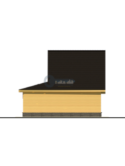 Б-22 ГАБАРИТНЫЕ РАЗМЕРЫ: (8Х7М) 2 ЭТАЖА, ОБЩАЯ ПЛОЩАДЬ: 60М²