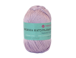 Пряжа Вискоза натуральная Состав: 100% вискоза. Вес мотка:100 г, Длина нити в мотке: 400 м. цвет  Св.бегония