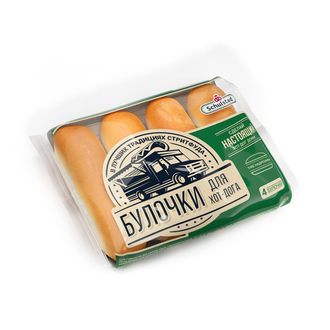 Новинки - Булочки для ход-дога (4 булочки) 240г