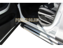 Пороги на Chery Tiggo 5 (2016-...) Luxe Silver