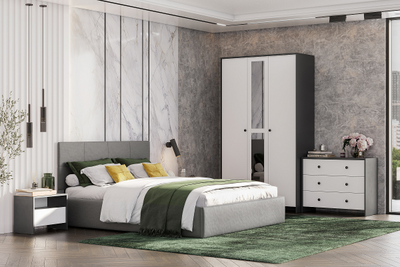 Кровать двойная №4 (1,6*2,0 мягкая) (СВ)