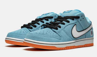 Nike Sb Dunk Low Golf Club 58 (Экозамша) сбоку