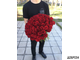 Букет из 71 красной розы Сияющие глаза фото3