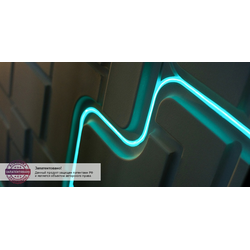 Гипсовая панель SPACE + LED артикул D-0006