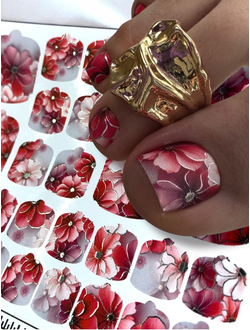 Пленки для педикюра с фольгой VIP-041