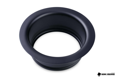 Фланец + стоппер + кнопка BoneCrusher, в цвете "матовый черный" для BC910/910 Slim/BC810/ ВС610