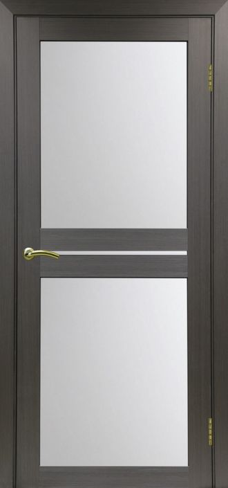 Межкомнатная дверь "Турин-520.222" венге (стекло сатинато)