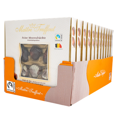 Конфеты «Maitre Truffout» Дары моря, с начинкой пралине, 250 г