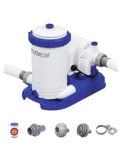 Фильтр-насос 9463 л/час (2500 gal) Картриджный Bestway 58391#