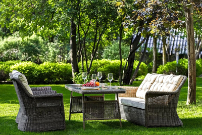 Плетёный комплект для отдыха OPAL