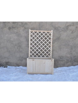 Кашпо со шпалерой деревянное 1100х1850 мм.