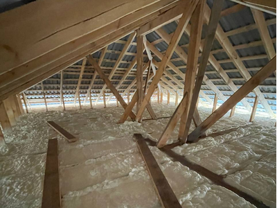 Утепление чердачного перекрытия пенополиуретаном