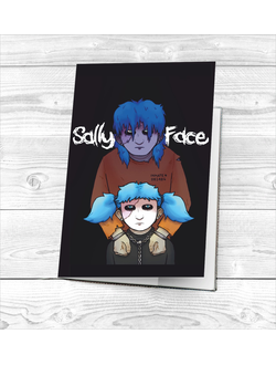 Обложка на паспорт Sally Face № 2