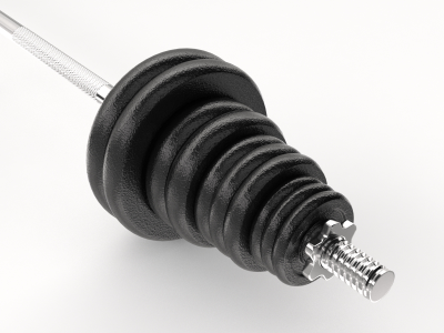 Набор гантелей и штанга UNIXFIT в кейсе 50kg купить в Воронеже