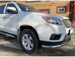 Защита переднего бампера d60 для JAC T6