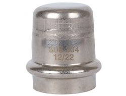 Заглушка ROMMER ВПр 28 из нержавеющей стали прессовой