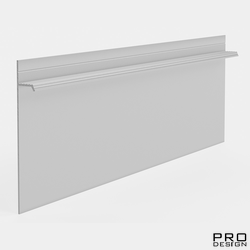 Плинтус скрытого монтажа Pro Design 323 Белый Муар