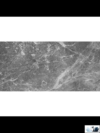настенная керамическая плитка Laparet Crystal cерый 30х60 см под мрамор Arabescato Orobico Silver