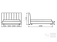 Интерьерная кровать Плаза