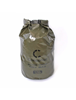 Гермомешок "СЛЕДОПЫТ - Dry Bag", 120 л, цв. хаки