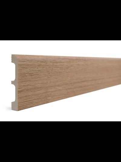 Напольный плинтус Decor-Dizayn 706-90SH, влагостойкий, ударопрочный, 2,4 метра