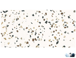 Керамогранит Идальго Герда Фестиваль MR 60 x 120 см матовый под терраццо купить в магазине Marysя