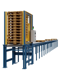 Автоматический магазин поддонов для конвейеров PALETRON C