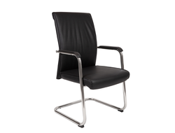 Кресло Time CF/черная экокожа