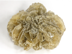 Гипс, "Гипсовая роза", крупный сросток кристаллов, Россия, Ставропольский край (78*69*31 мм, 137 г) №29342