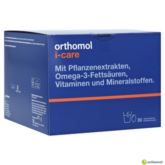 Витамины Orthomol I-Care / Ортомол Ай-Кэа 90 дней (порошок/капсулы)