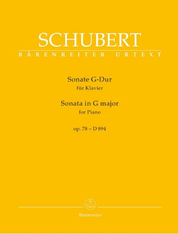 Schubert. Sonate G-Dur op.78 D894 f?r Klavier