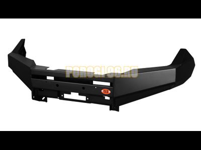 Передний силовой бампер серии Туризм на Nissan Pathfinder III 2010-2015 (02.049.01)