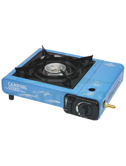 Плита газовая портативная TOURIST "CAMPING GURU PLUS" (TS-233) c переходником