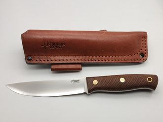 Нож Росомаха сталь VG10 micarta койот
