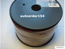 Провод акустический 2х1.0мм2 (красно-чёрный)(100м) 33000246