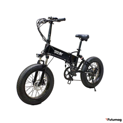 Электровелосипед GreenCamel Форвард 2X (R20FAT 500W 48V10Ah) 7скор, 2х-подвес черный