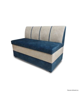Кухонный ДИВАН "ФОРУМ-8", Синий/Слоновая кость