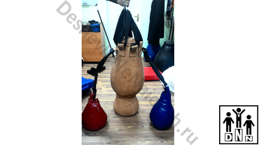 Двухсекционный боксерский мешок